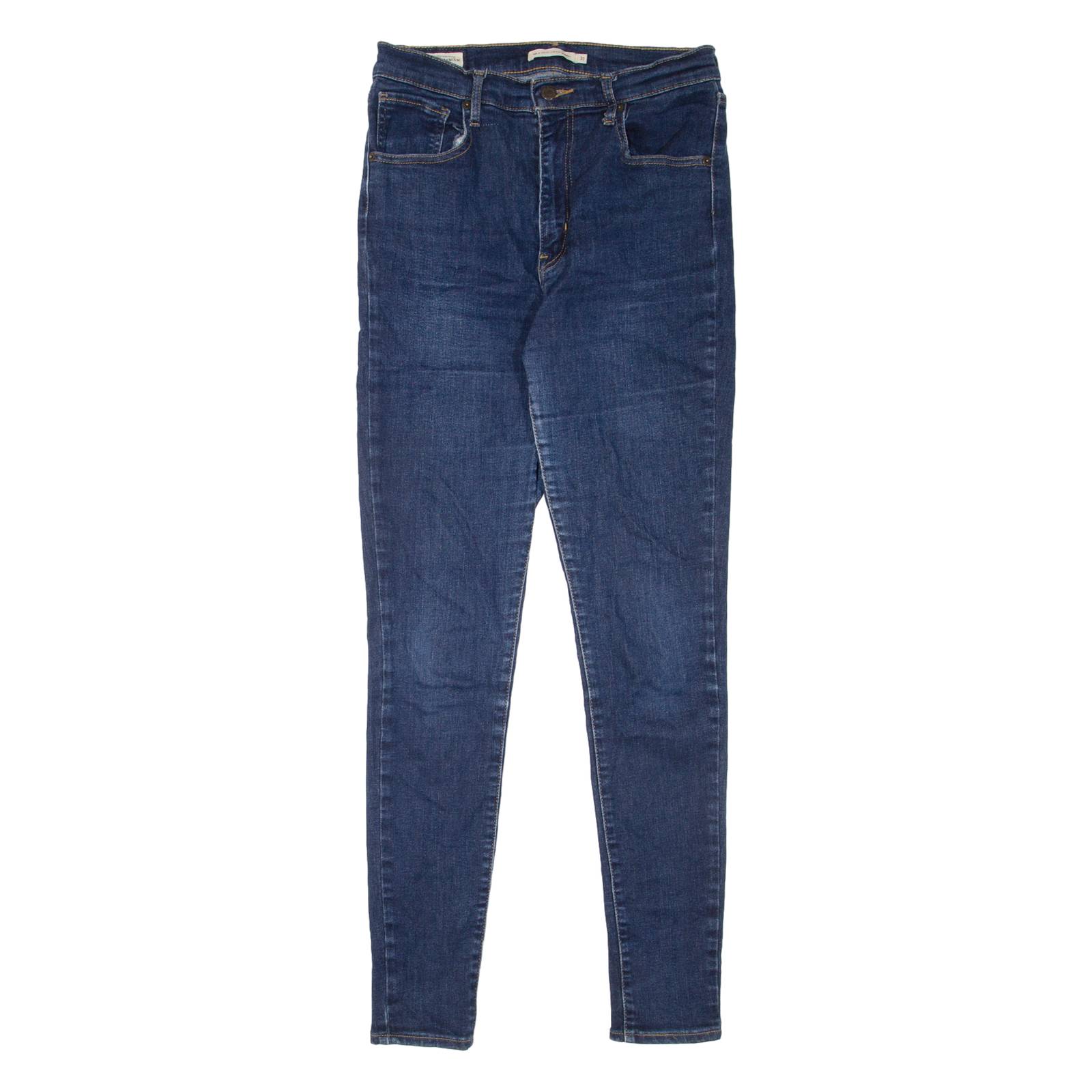 LEVI'S Mile High BIG E Womens Jeans Blue Slim Skinny W31 L32