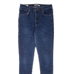 LEVI'S Mile High BIG E Womens Jeans Blue Slim Skinny W31 L32