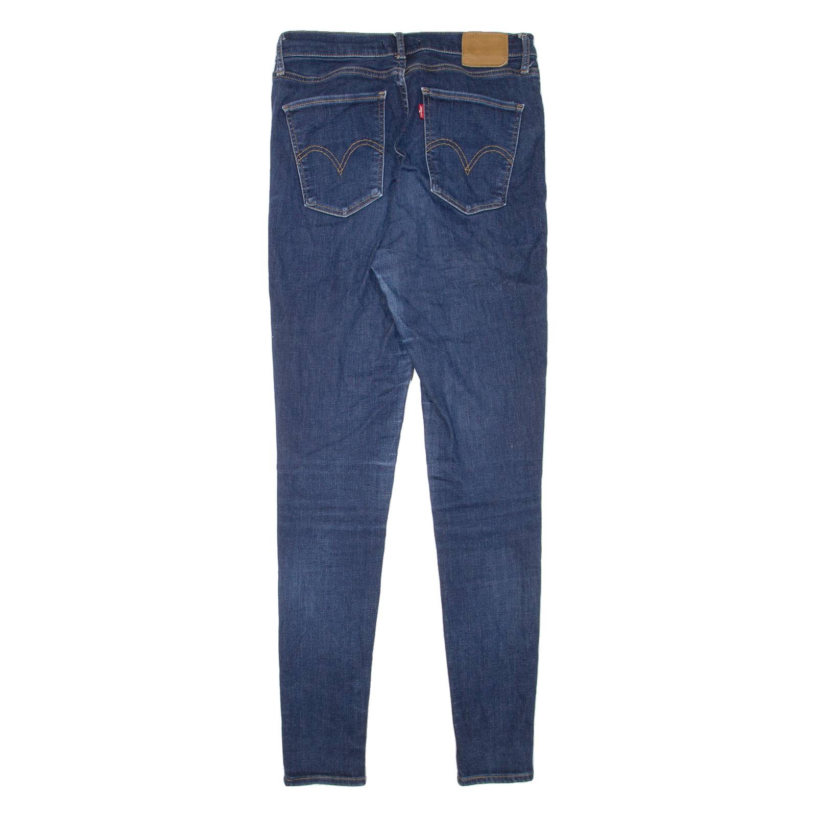 LEVI'S Mile High BIG E Womens Jeans Blue Slim Skinny W31 L32