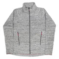 BERGHAUS Womens Grey Jacket UK 10 Polyester Blend Zip Casual Outdoor