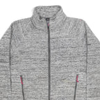 BERGHAUS Womens Grey Jacket UK 10 Polyester Blend Zip Casual Outdoor