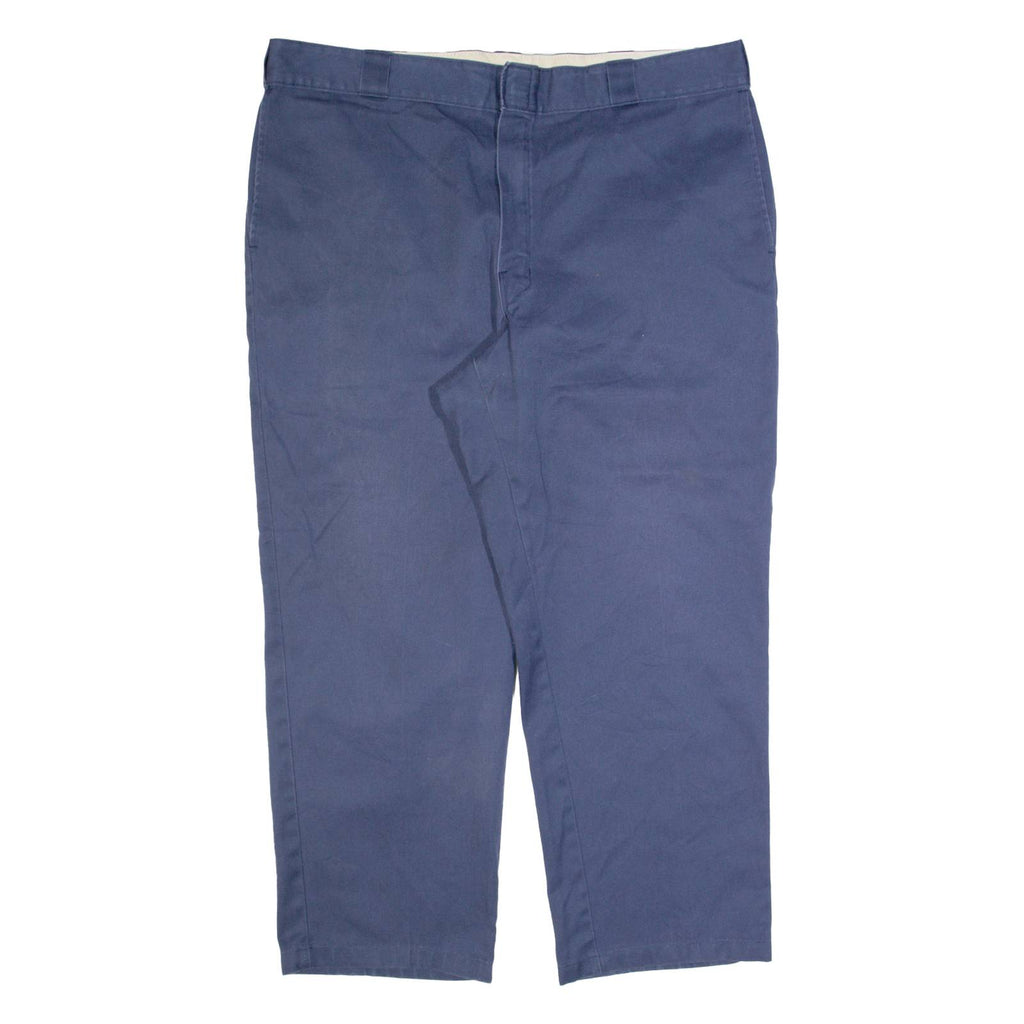 DICKIES 874 Workwear Mens Trousers Blue Regular Straight W42 L30