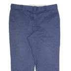 DICKIES 874 Workwear Mens Trousers Blue Regular Straight W42 L30