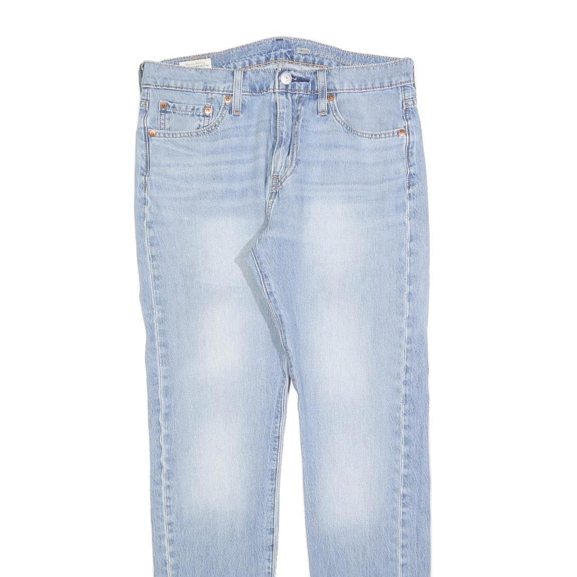 LEVI'S 510 BIG E Mens Jeans Blue Slim Skinny Denim Light W30 L32 Authentic