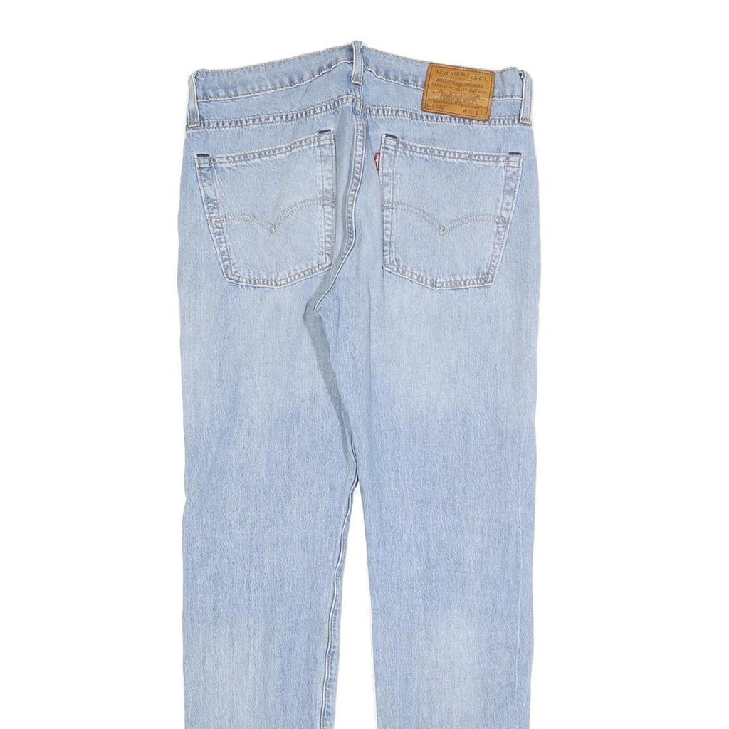 LEVI'S 510 BIG E Mens Jeans Blue Slim Skinny Denim Light W30 L32 Authentic