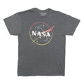 FIFTHSUN Mens Grey NASA Graphic T-Shirt M Short Sleeve Crew Neck
