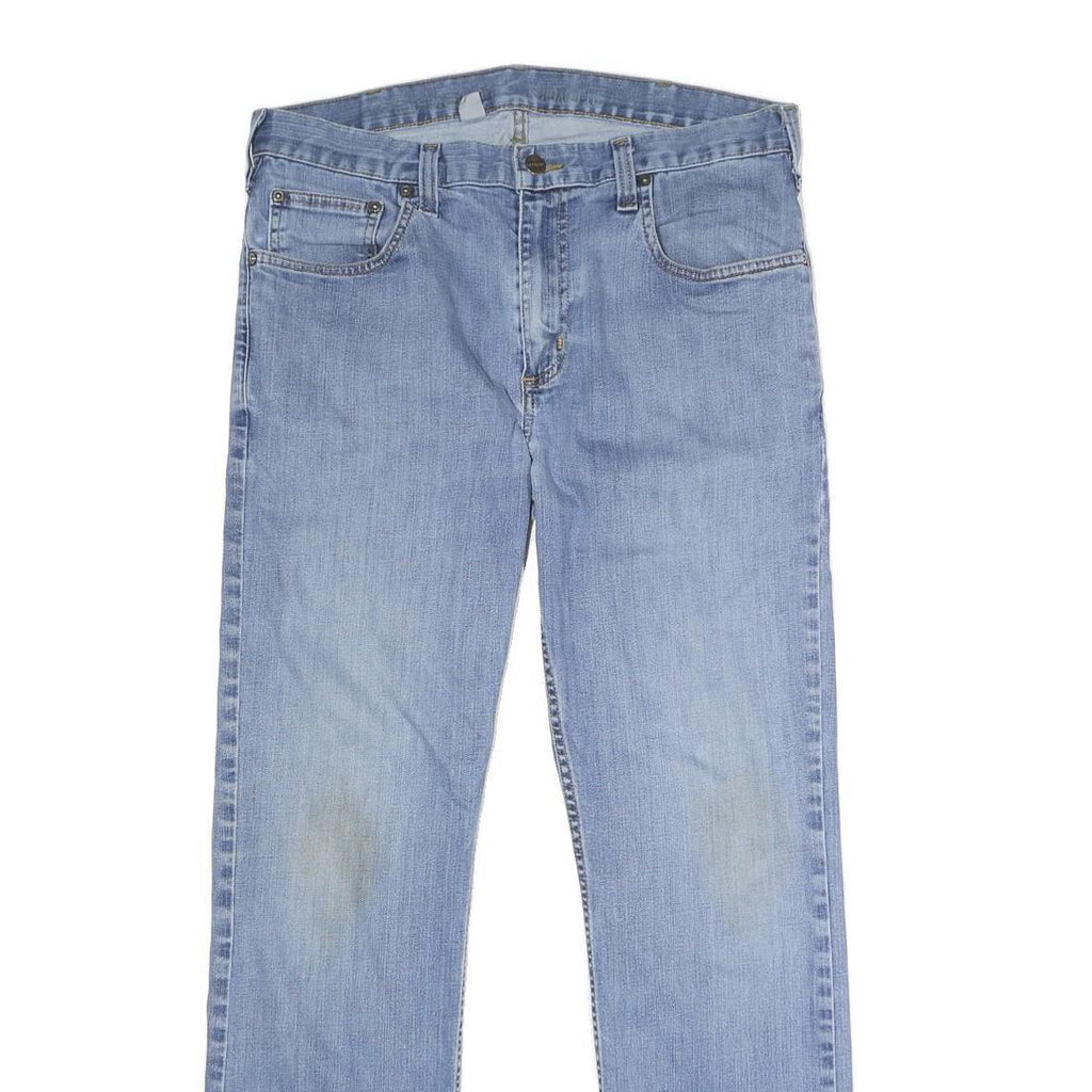 CARHARTT Mens Jeans Blue Regular Straight Denim Medium W31 L30 Classic Cotton