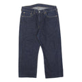 LEVI'S 751 Mens Jeans Blue Regular Straight Denim Medium W36 L23 Zip Closure