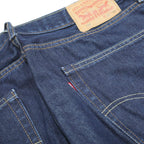 LEVI'S 751 Mens Jeans Blue Regular Straight Denim Medium W36 L23 Zip Closure