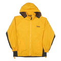 CHENERAL Mens Yellow & Black Lightweight Outdoor Jacket XL Polyester Plain Zip