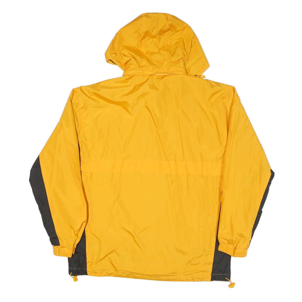 CHENERAL Mens Yellow & Black Lightweight Outdoor Jacket XL Polyester Plain Zip