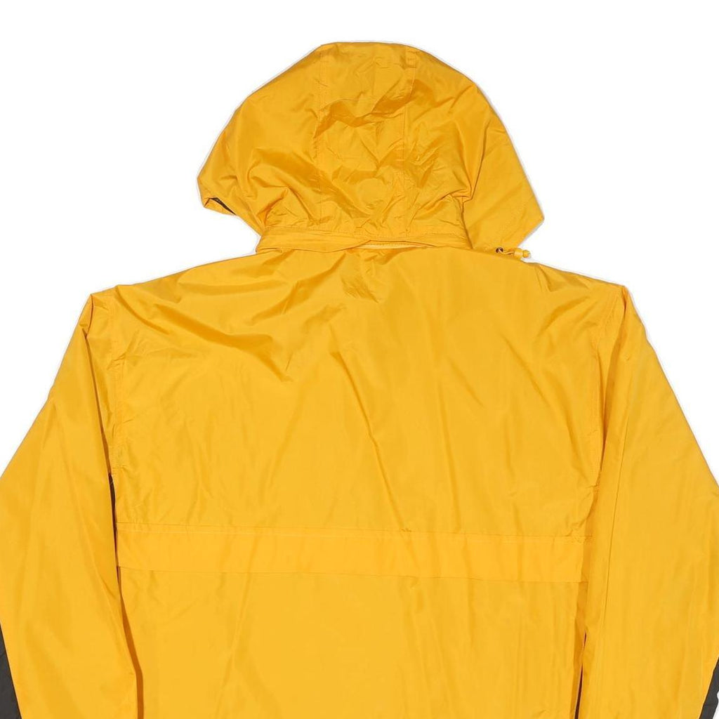 CHENERAL Mens Yellow & Black Lightweight Outdoor Jacket XL Polyester Plain Zip