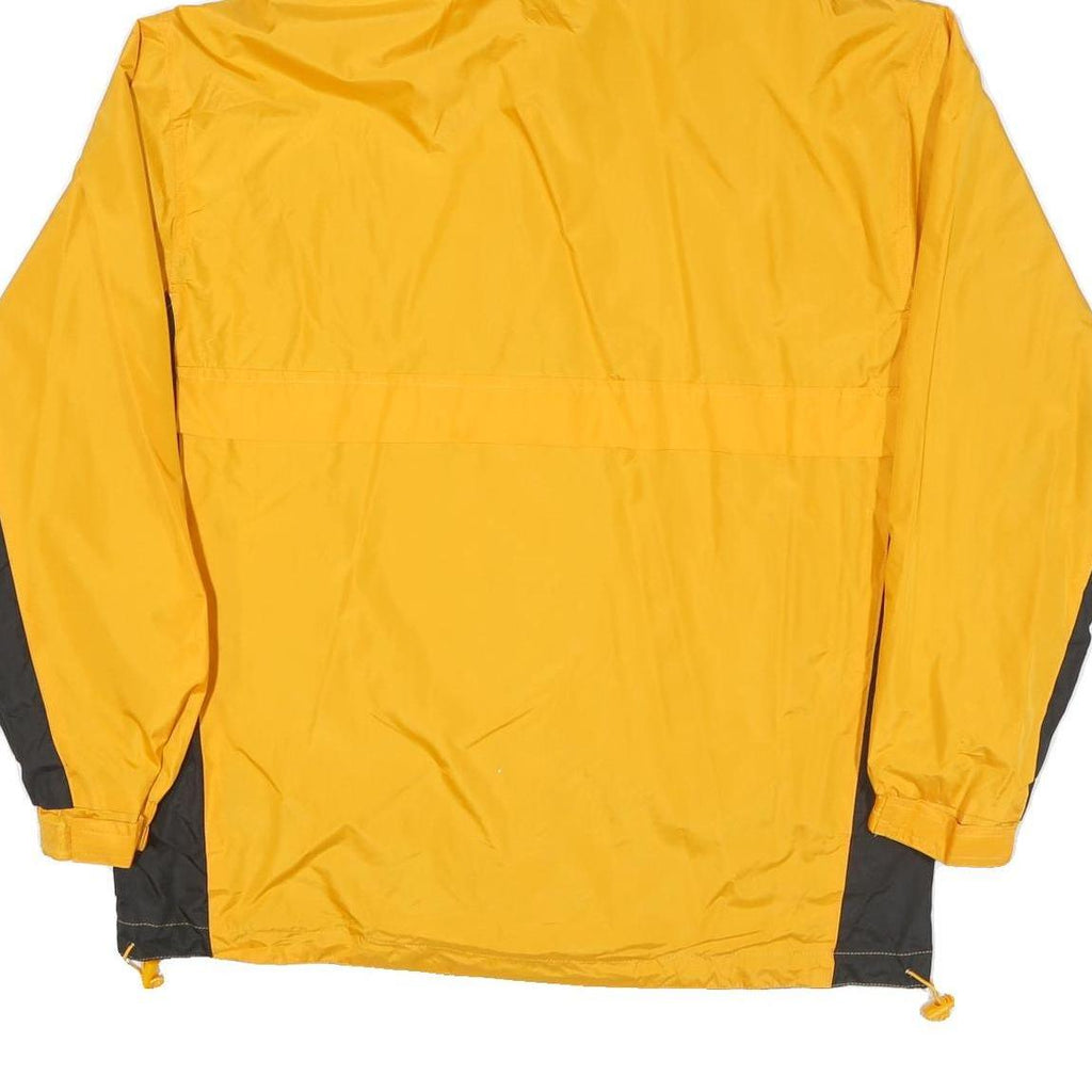 CHENERAL Mens Yellow & Black Lightweight Outdoor Jacket XL Polyester Plain Zip