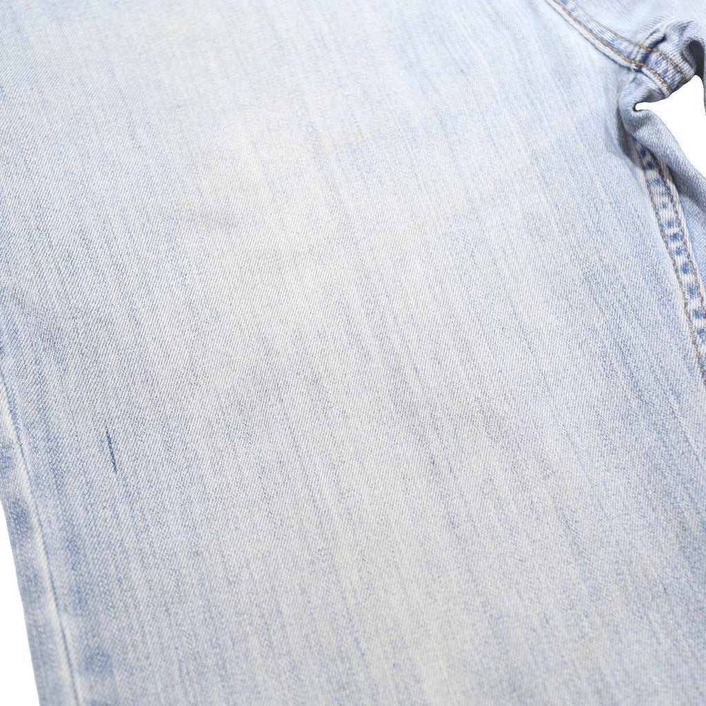 CARHARTT Mens Jeans Light Blue Relaxed Straight Denim W32 L30 Zip Cotton Blend