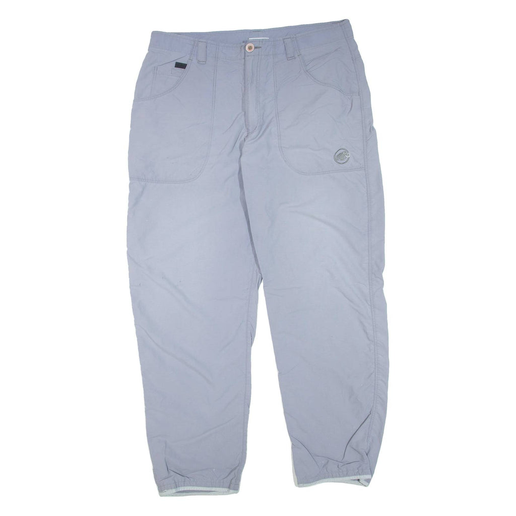 MAMMUT Womens Trousers Purple Regular Straight W36 L30