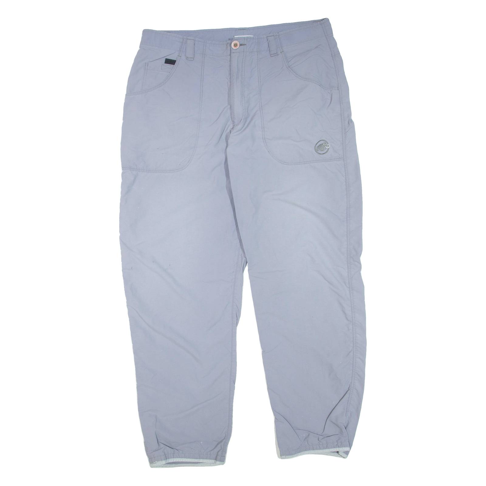 MAMMUT Womens Trousers Purple Regular Straight W36 L30
