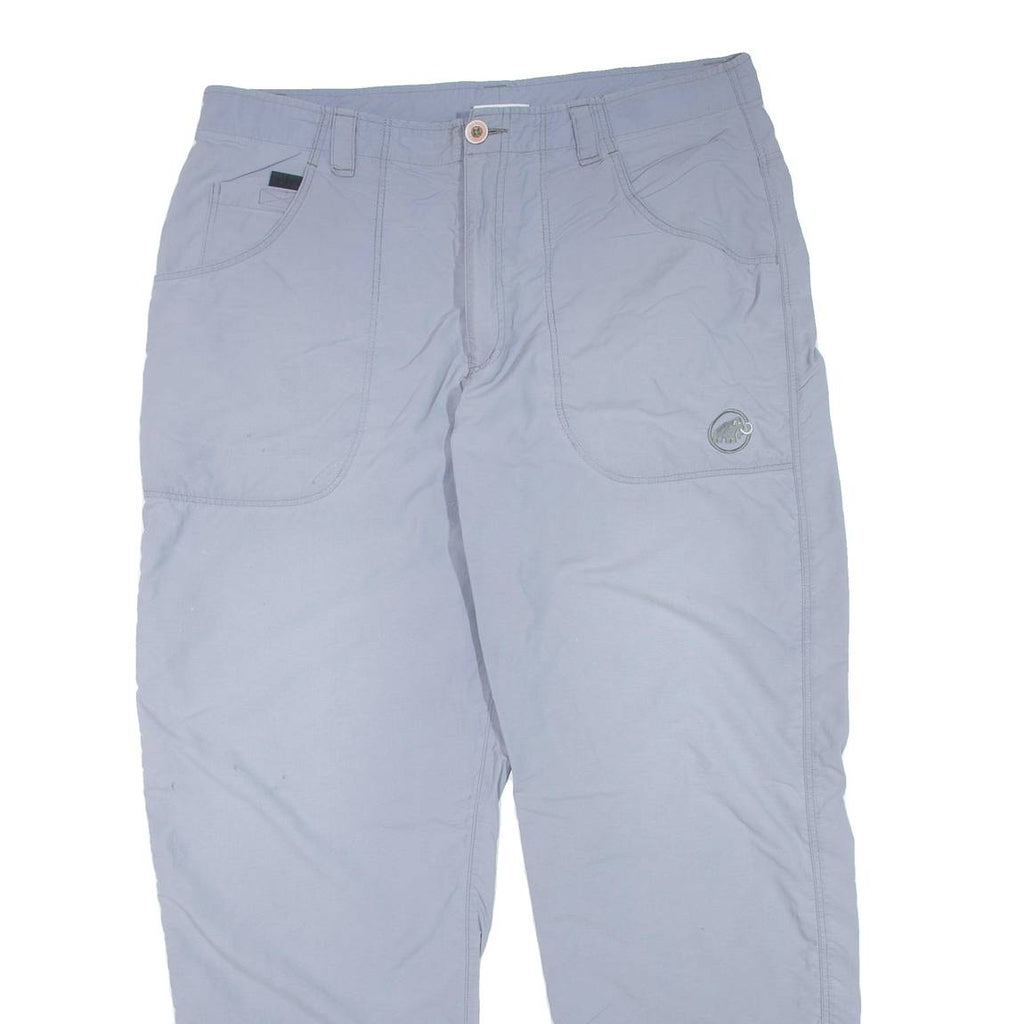 MAMMUT Womens Trousers Purple Regular Straight W36 L30