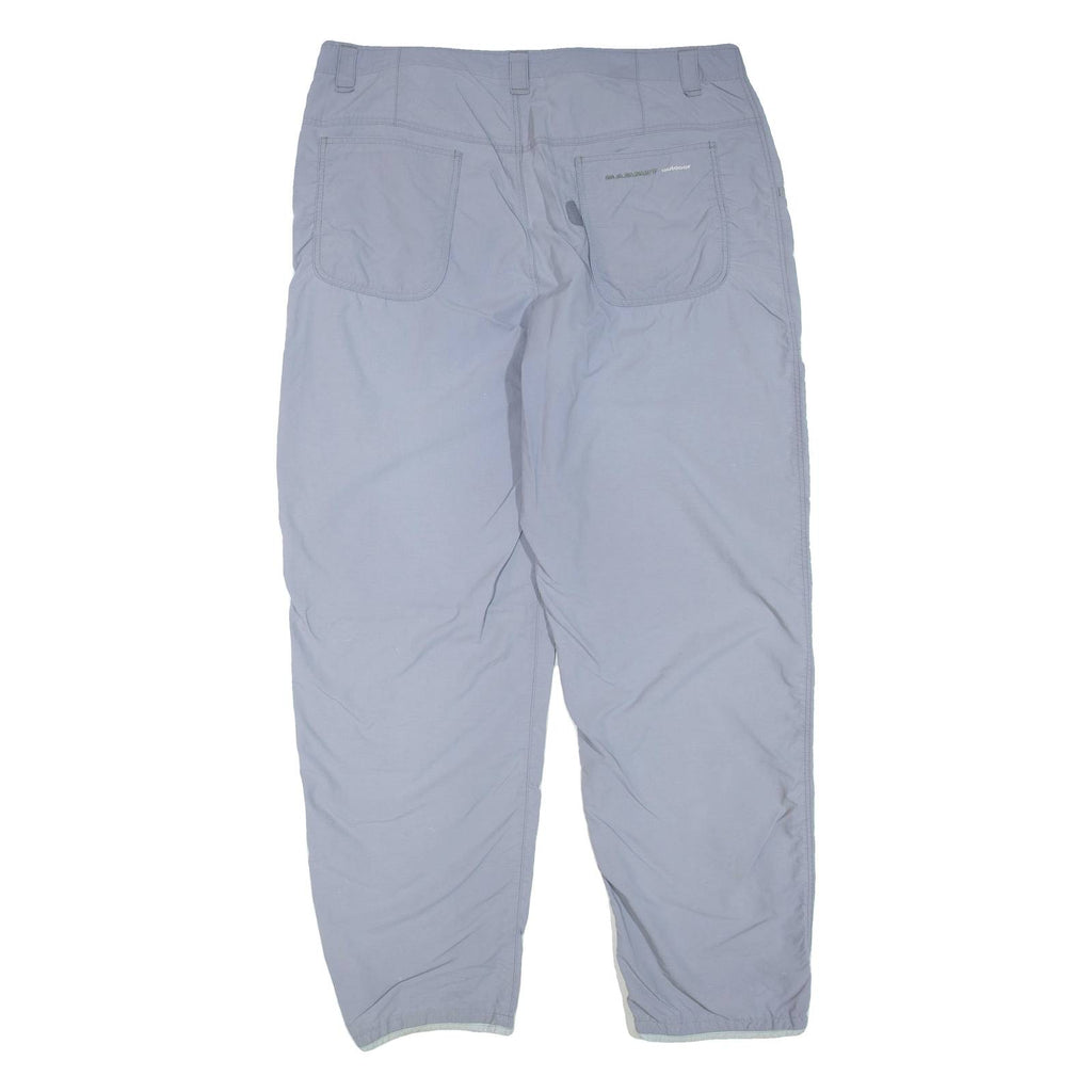 MAMMUT Womens Trousers Purple Regular Straight W36 L30