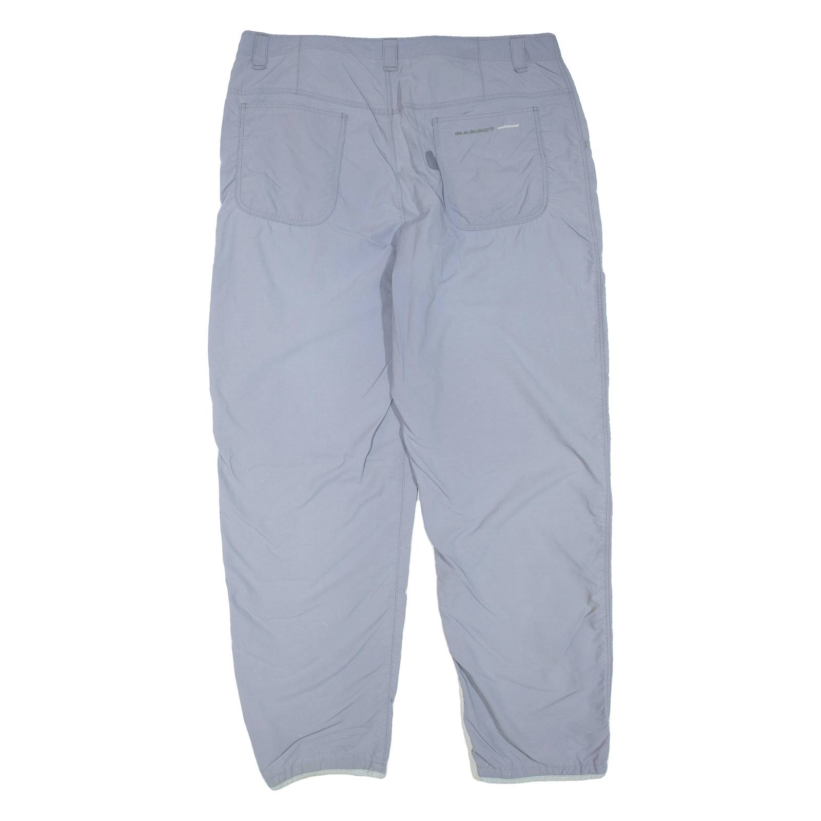 MAMMUT Womens Trousers Purple Regular Straight W36 L30