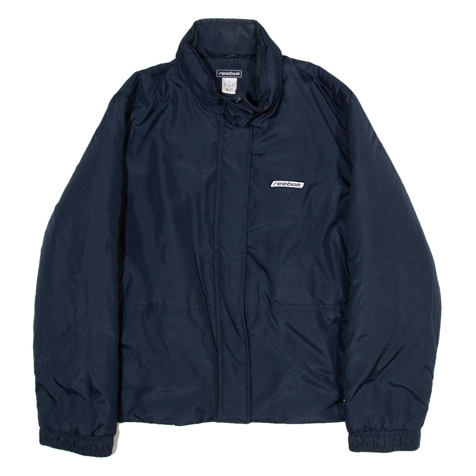 REEBOK Insulated Womens Puffer Jacket Blue UK 16