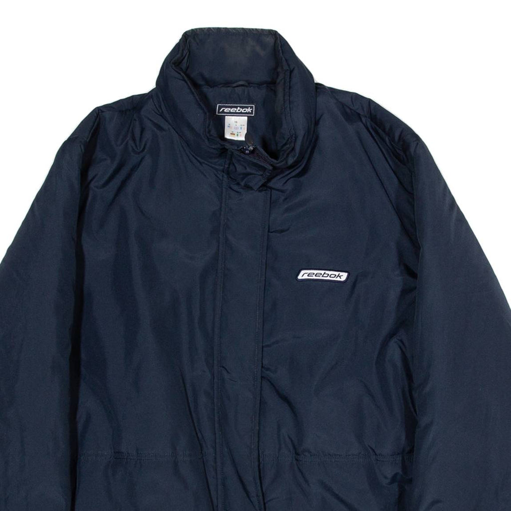 REEBOK Insulated Womens Puffer Jacket Blue UK 16