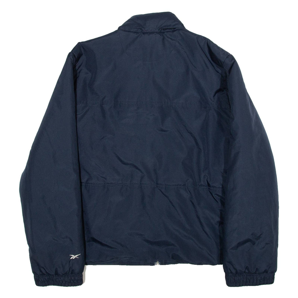 REEBOK Insulated Womens Puffer Jacket Blue UK 16