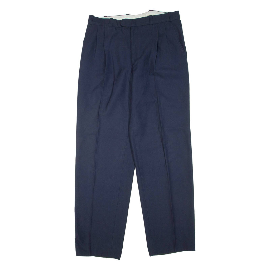 Womens Trousers Blue Regular Tapered W32 L32
