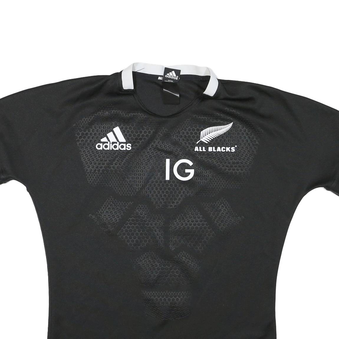 ADIDAS Womens Black & White All Blacks Graphic T-Shirt L Short Sleeve Crew Neck