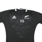 ADIDAS Womens Black & White All Blacks Graphic T-Shirt L Short Sleeve Crew Neck