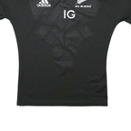 ADIDAS Womens Black & White All Blacks Graphic T-Shirt L Short Sleeve Crew Neck