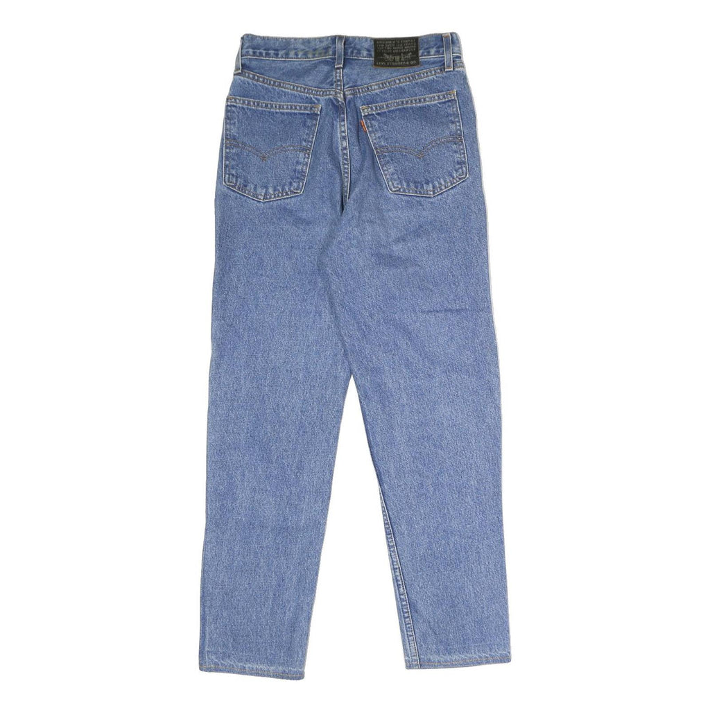 LEVI'S Womens Jeans Blue Regular Straight Denim Medium W26 L26 Classic Fit