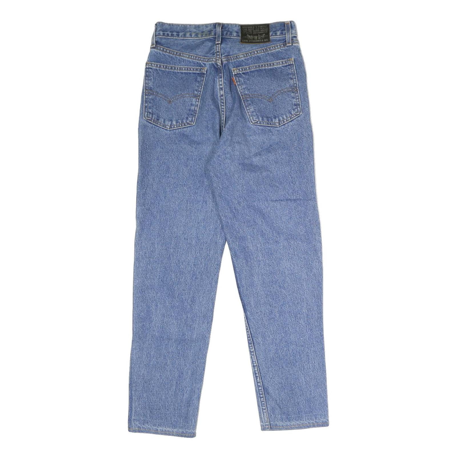 LEVI'S Womens Jeans Blue Regular Straight Denim Medium W26 L26 Classic Fit