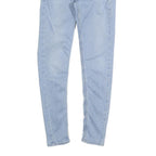 LEVI'S 710 Womens Jeans Blue Slim Skinny Denim Light W26 L27 Stretch Cotton