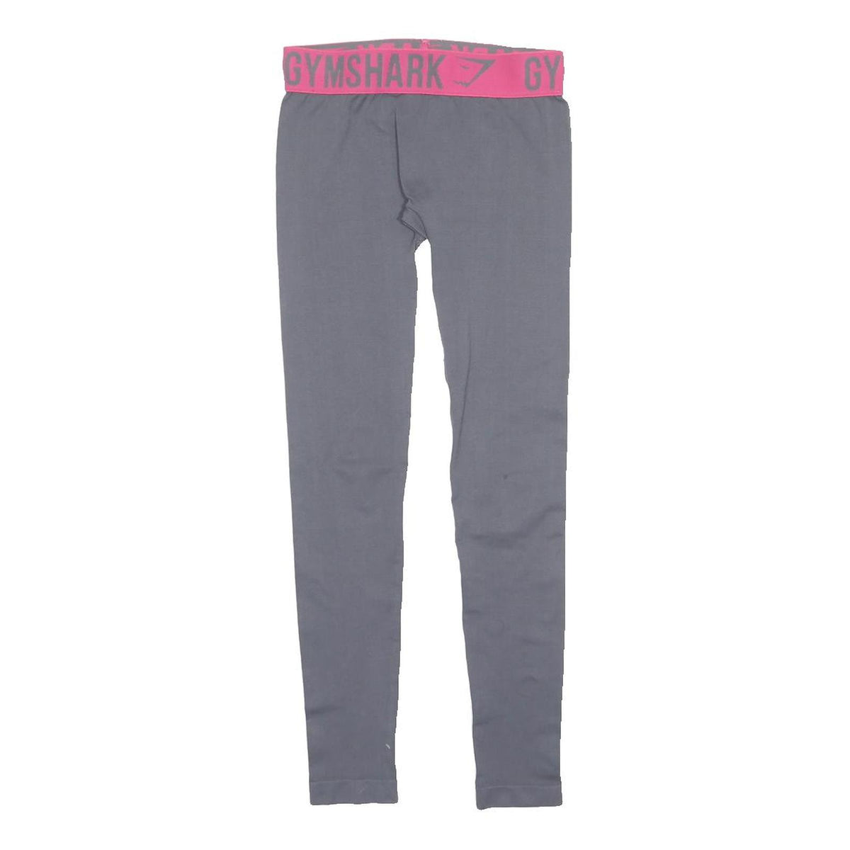 GYMSHARK Womens Joggers Grey & Pink M W26 L26 Elasticated Waistband Fitness Gym