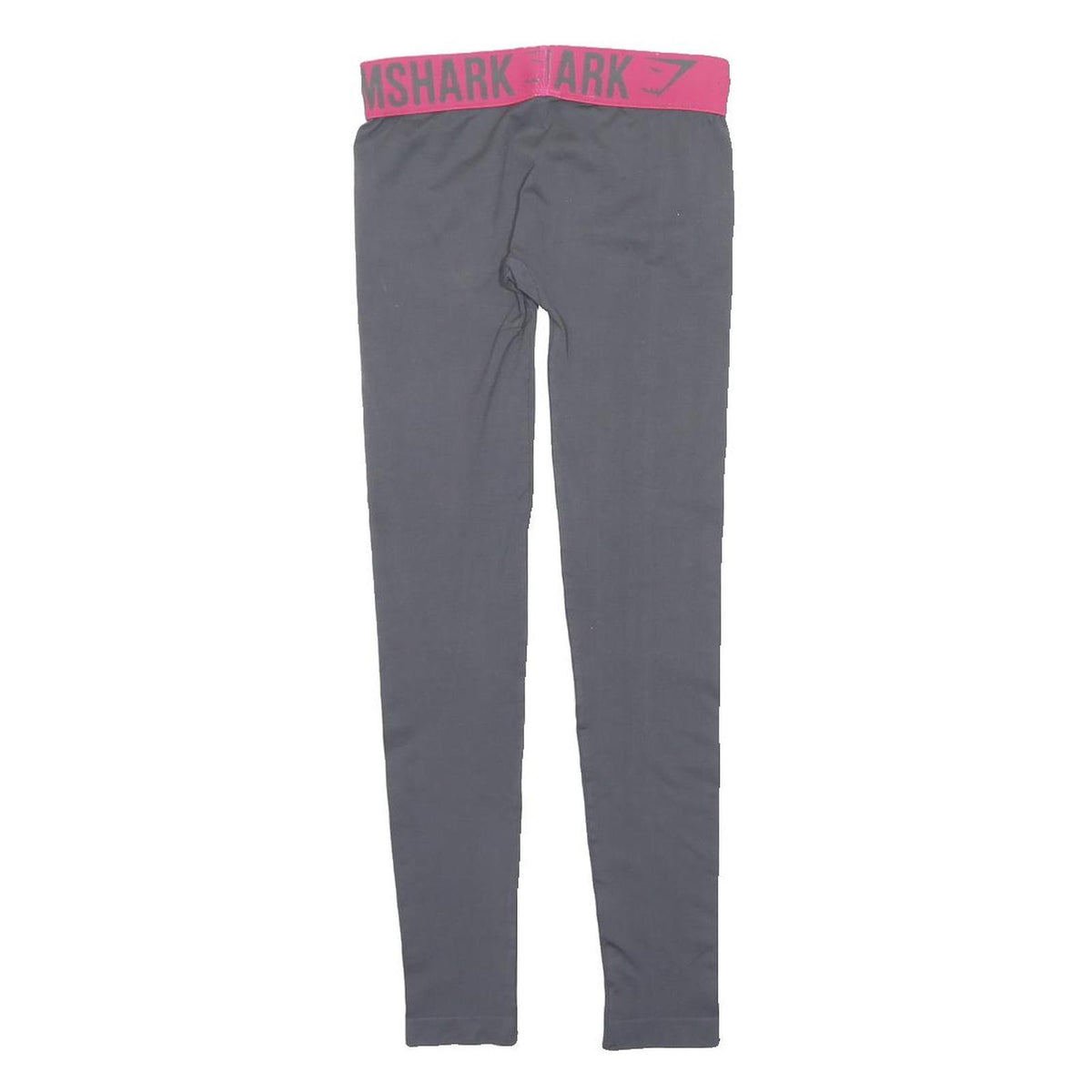 GYMSHARK Womens Joggers Grey & Pink M W26 L26 Elasticated Waistband Fitness Gym
