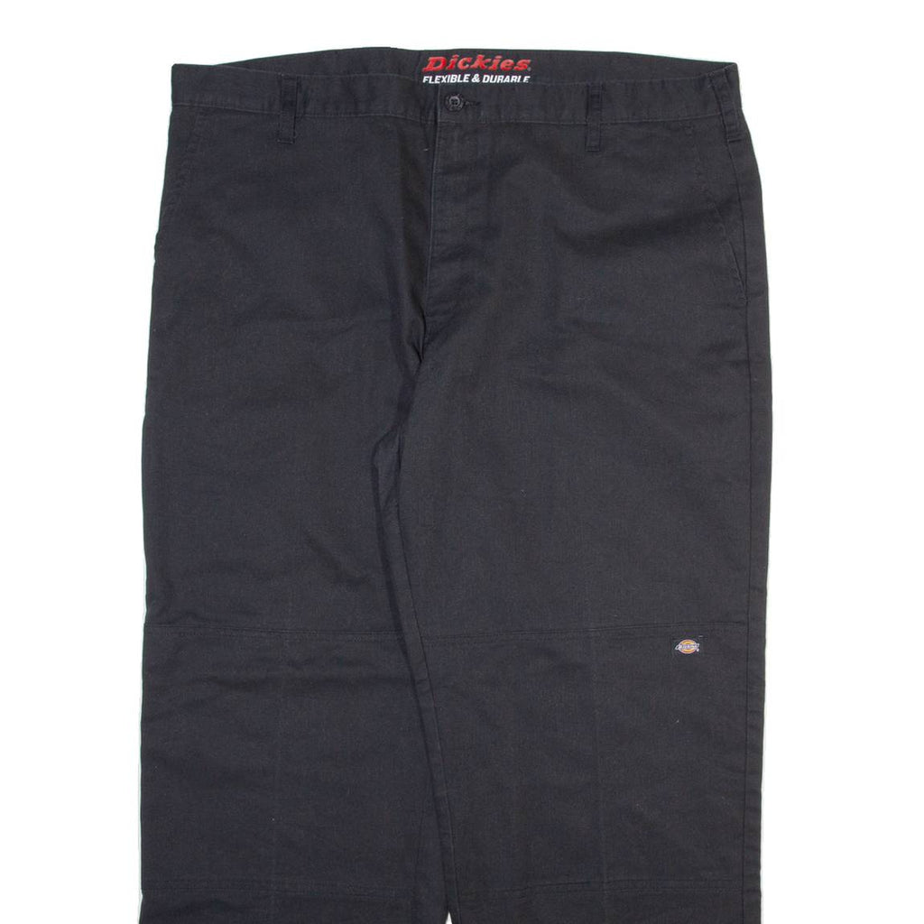 DICKIES Mens Trousers Black Relaxed Straight W40 L30