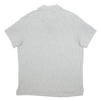 NIKE Mens Grey Short Sleeve Plain Polo Shirt XL Cotton Casual Sportswear