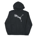 PUMA Mens Black Camouflage Logo Pullover Hoodie M Casual Sportswear