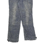 VOL Mens Jeans Blue Regular Straight Denim Medium W28 L28 Zip Casual Workwear