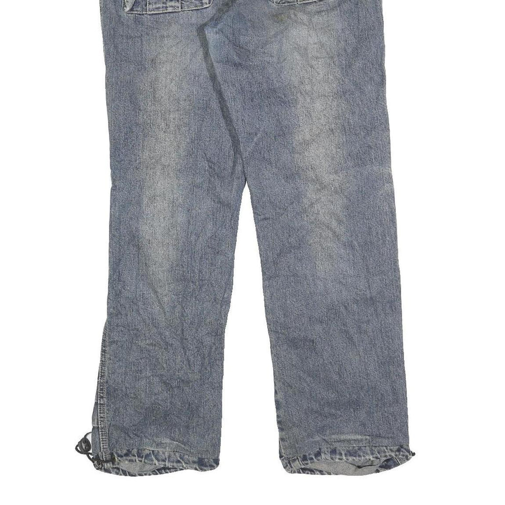 VOL Mens Jeans Blue Regular Straight Denim Medium W28 L28 Zip Casual Workwear