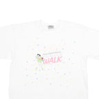 ONEITA Mens White Physicians Weight Loss Centre Graphic T-Shirt XL Short Sleeve