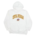 GENUINE STUFF Central Michigain Mens White Hoodie USA M