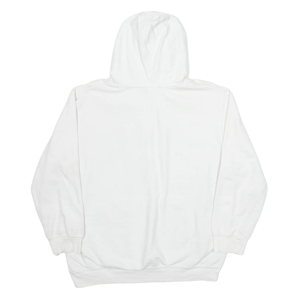 GENUINE STUFF Central Michigain Mens White Hoodie USA M