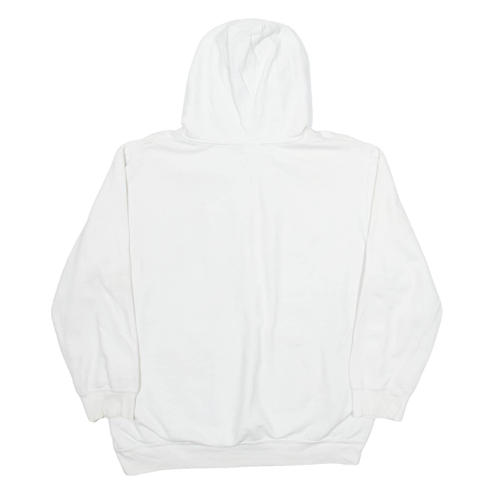 GENUINE STUFF Central Michigain Mens White Hoodie USA M
