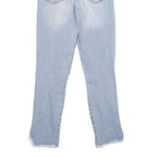 GUESS Womens Jeans Slim Skinny Denim Light W24 L28 Distressed Frayed Hem