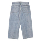 C JEANS Mens Light Blue Regular Fit Straight Cotton Blend Denim Jeans W34 L25