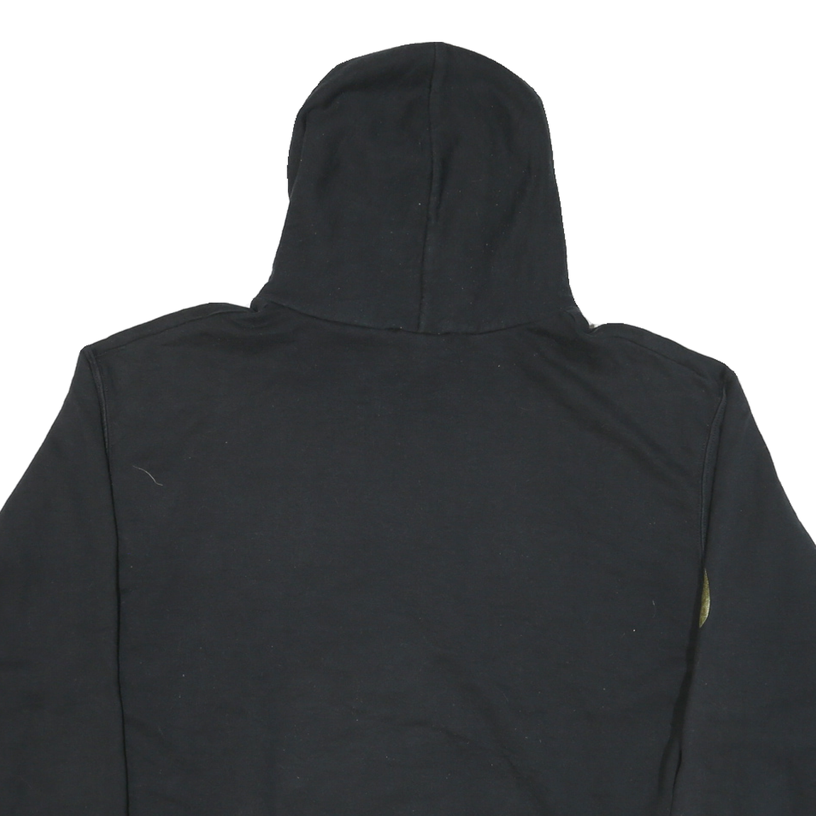 CHAMPION Mens Black Coast Cuts Barbershop Pullover Hoodie XL Printed Sleeve