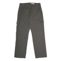 WRANGLER Mens Cotton Blend Grey Relaxed Cargo Trousers W29 L30 Casual Workwear