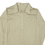 LIBERO Mens Plain Shirt Green L
