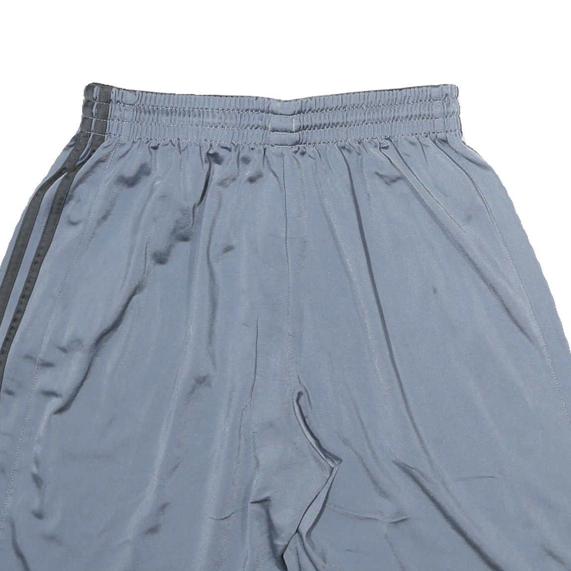 ADIDAS Mens Grey & Black Sports Shorts M W24 Polyester Blend Comfortable Fit